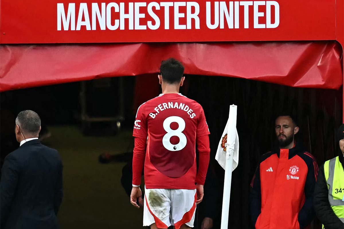 Pertanyakan Keputusan Wasit, Bruno Fernandes: Itu Bukan Kartu Merah