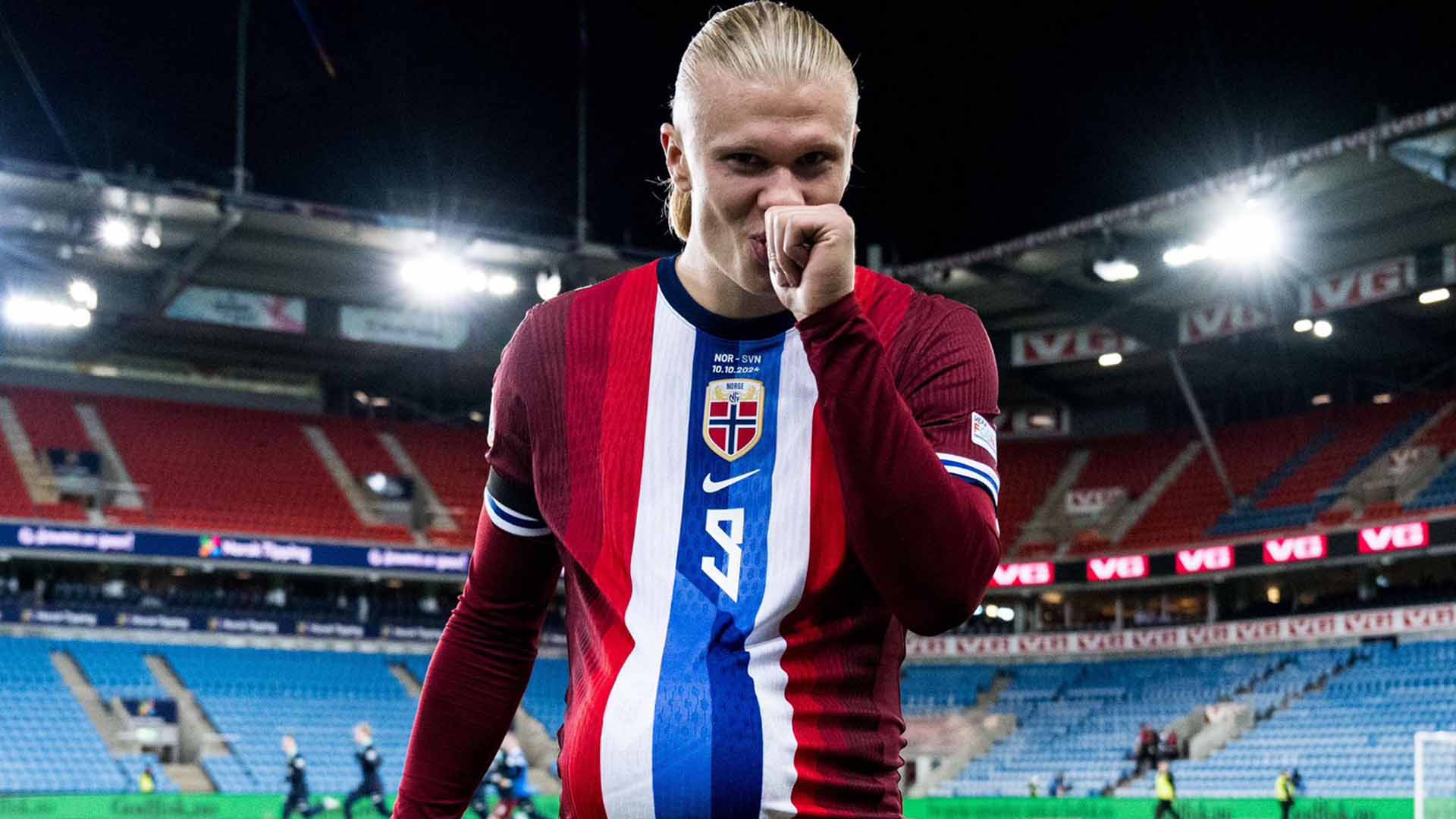 Cetak 2 Gol ke Gawang Slovenia, Erling Haaland Jadi Top Skor Sepanjang Masa Timnas Norwegia