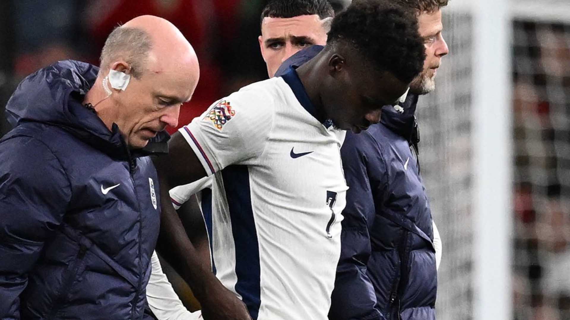 Arsenal Cemas, Bukayo Saka Cedera Saat Bela Timnas Inggris