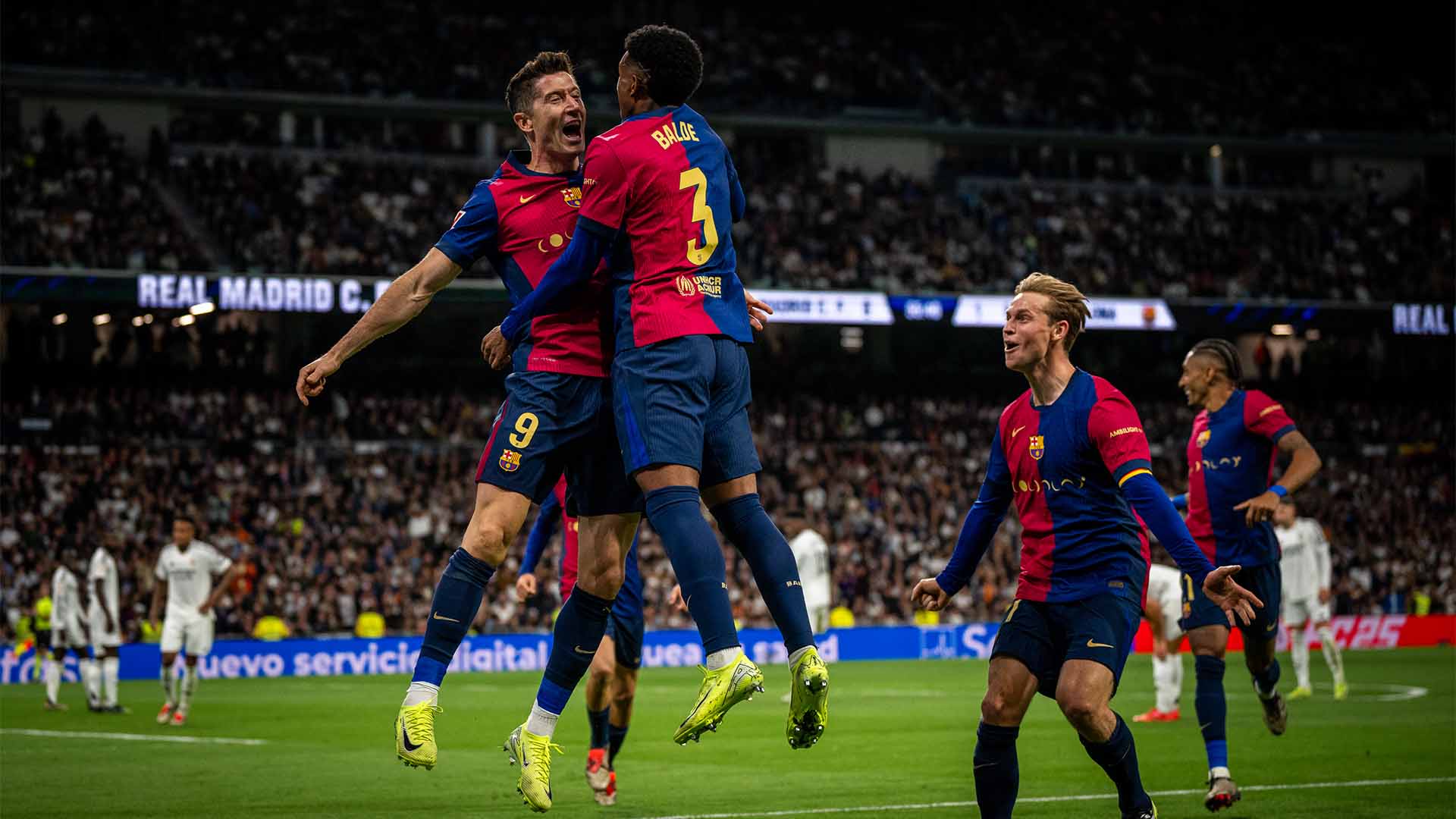 Rekap La Liga: Barcelona Bantai Real Madrid di Bernabeu, Betis Bungkam Atletico Madrid