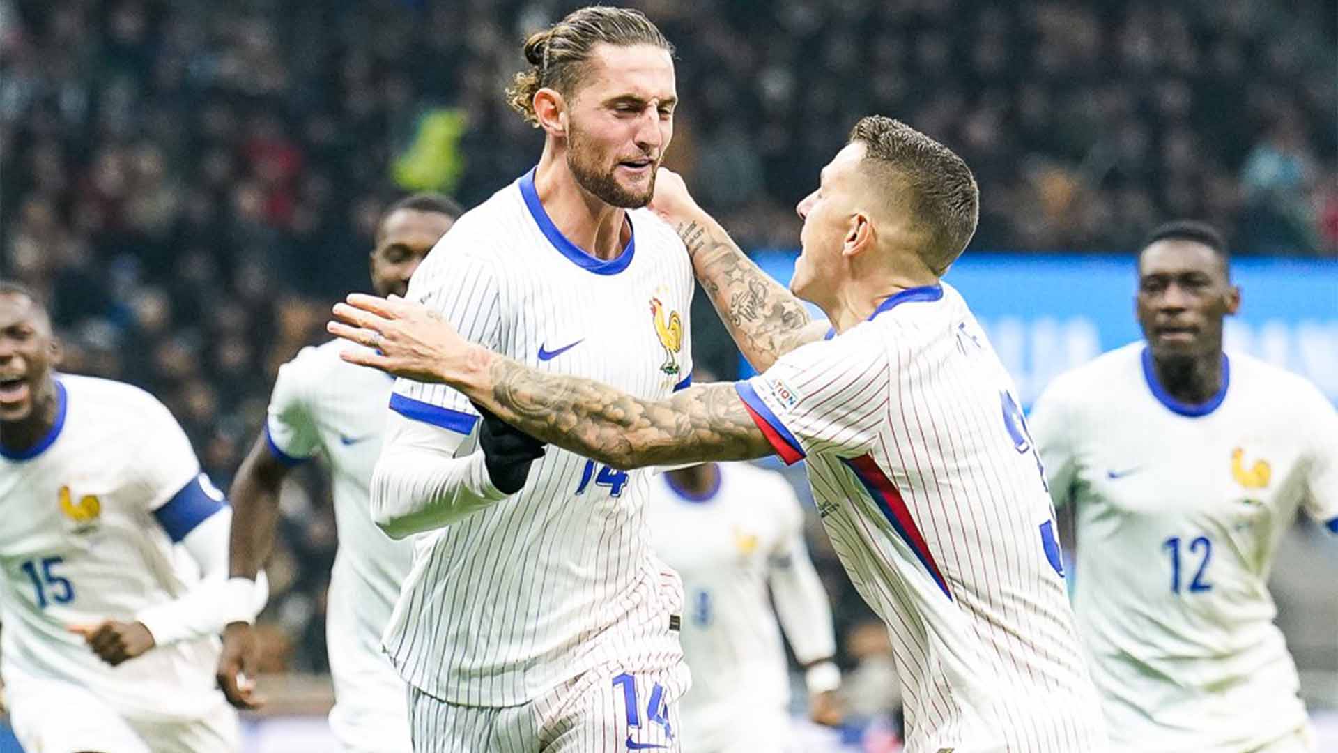 UEFA Nations League: Prancis Bungkam Italia, Belgia Dibekuk Israel, Inggris Bantai Irlandia