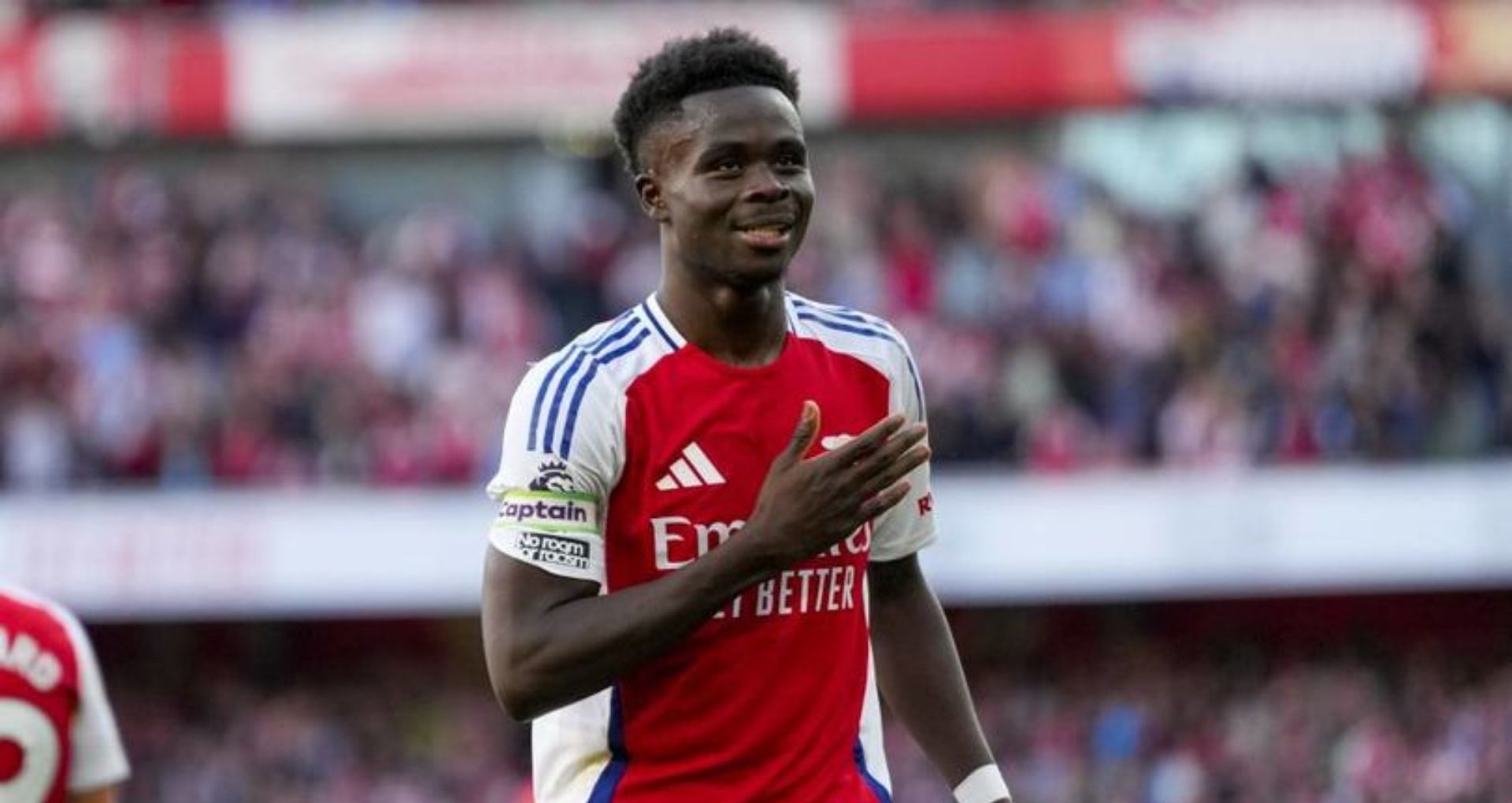 Arsenal Cemas Cedera Hamstring Bukayo Saka Bisa Panjang