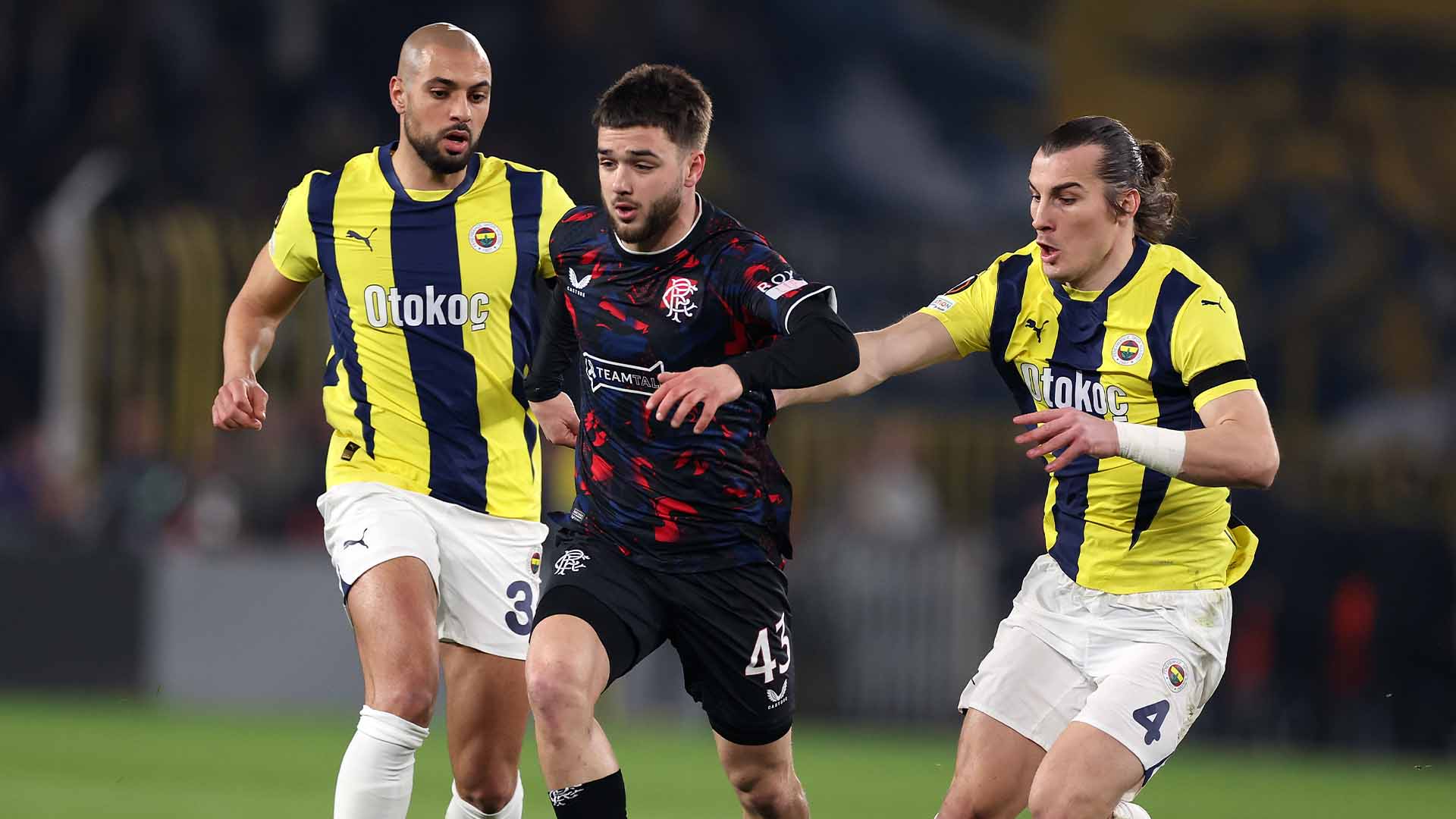 Statistik Rangers vs Fenerbahce 13 Maret