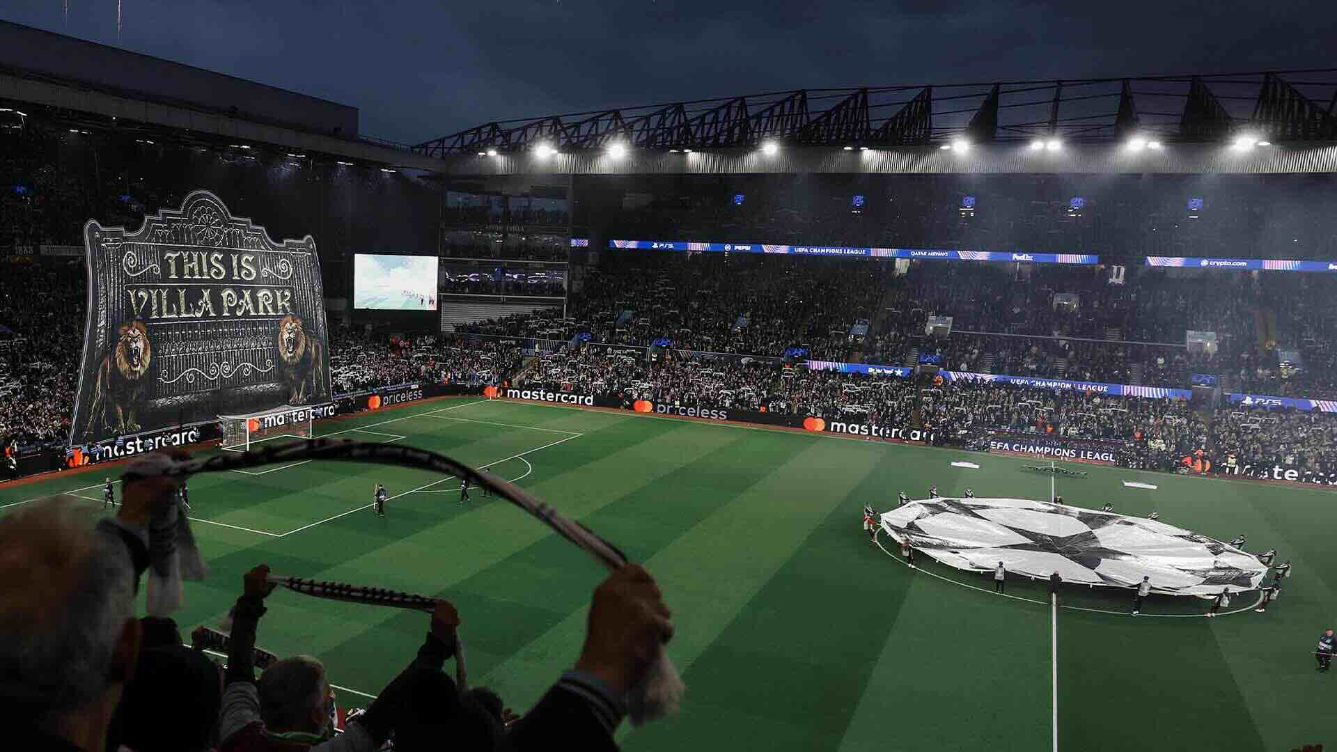 Duh! Villa Park Blunder Putar Lagu Europa League di Laga Villa vs PSG