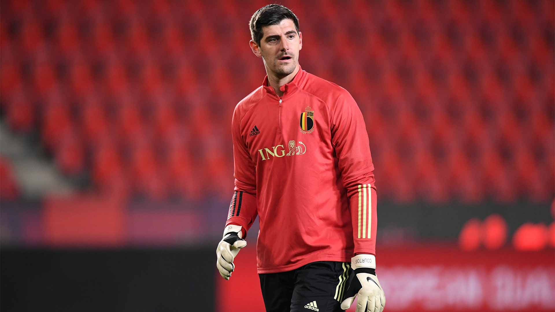 Courtois Absen Bela Belgia di Kualifikasi Piala Dunia Akibat Cedera Punggung
