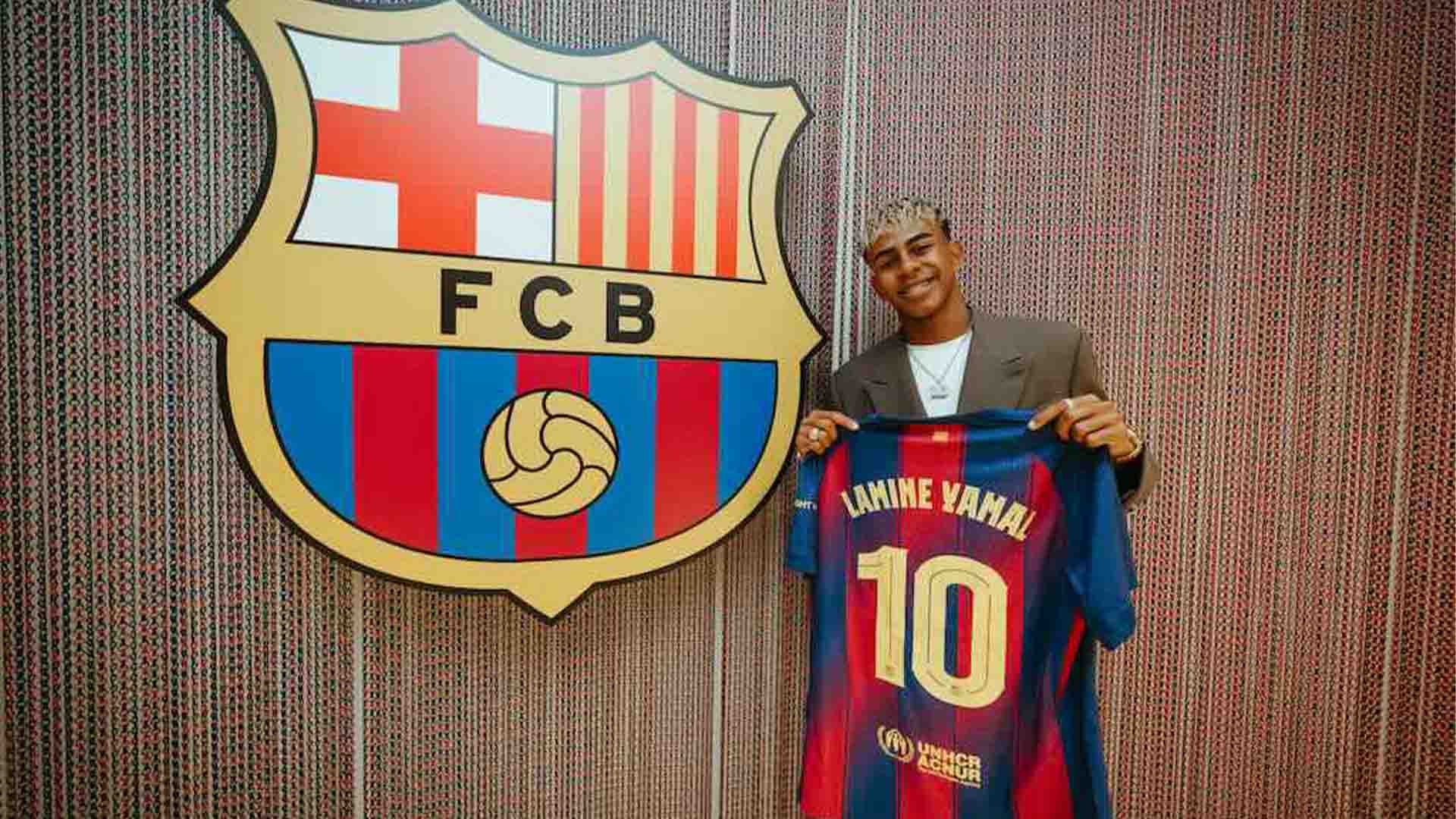 Yamal Resmi Kenakan Nomor Keramat 10 Bersama Barcelona