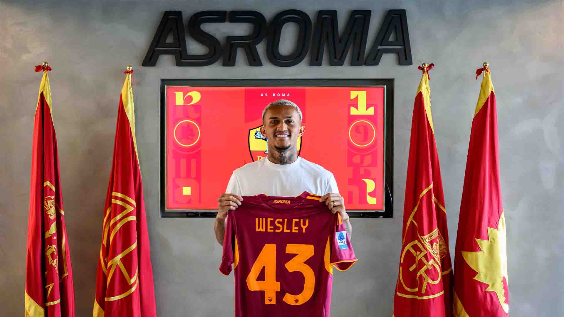 Roma Resmi Boyong Wesley França dari Flamengo Seharga €30 Juta