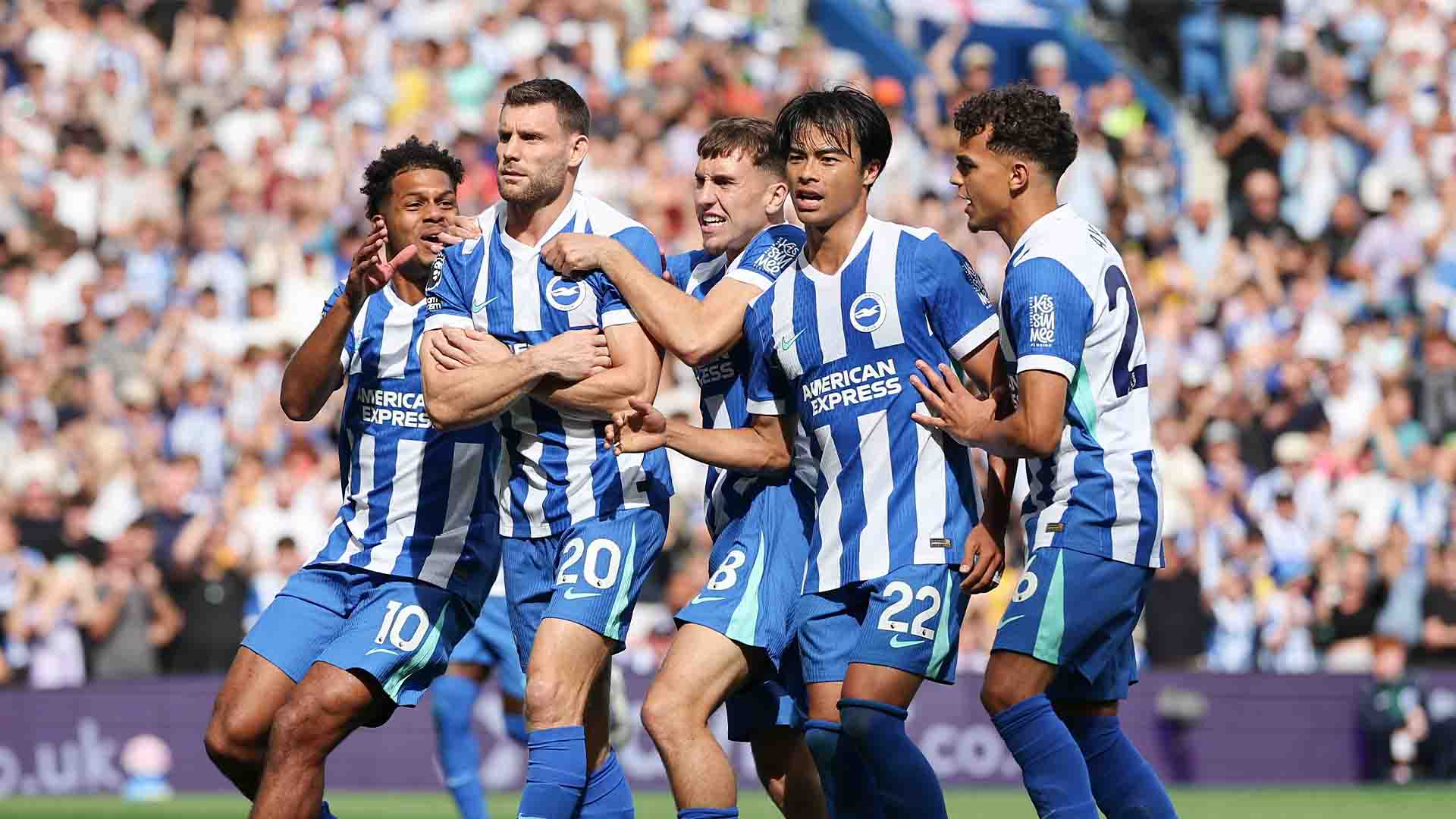 Brighton Bungkam Manchester City 2-1