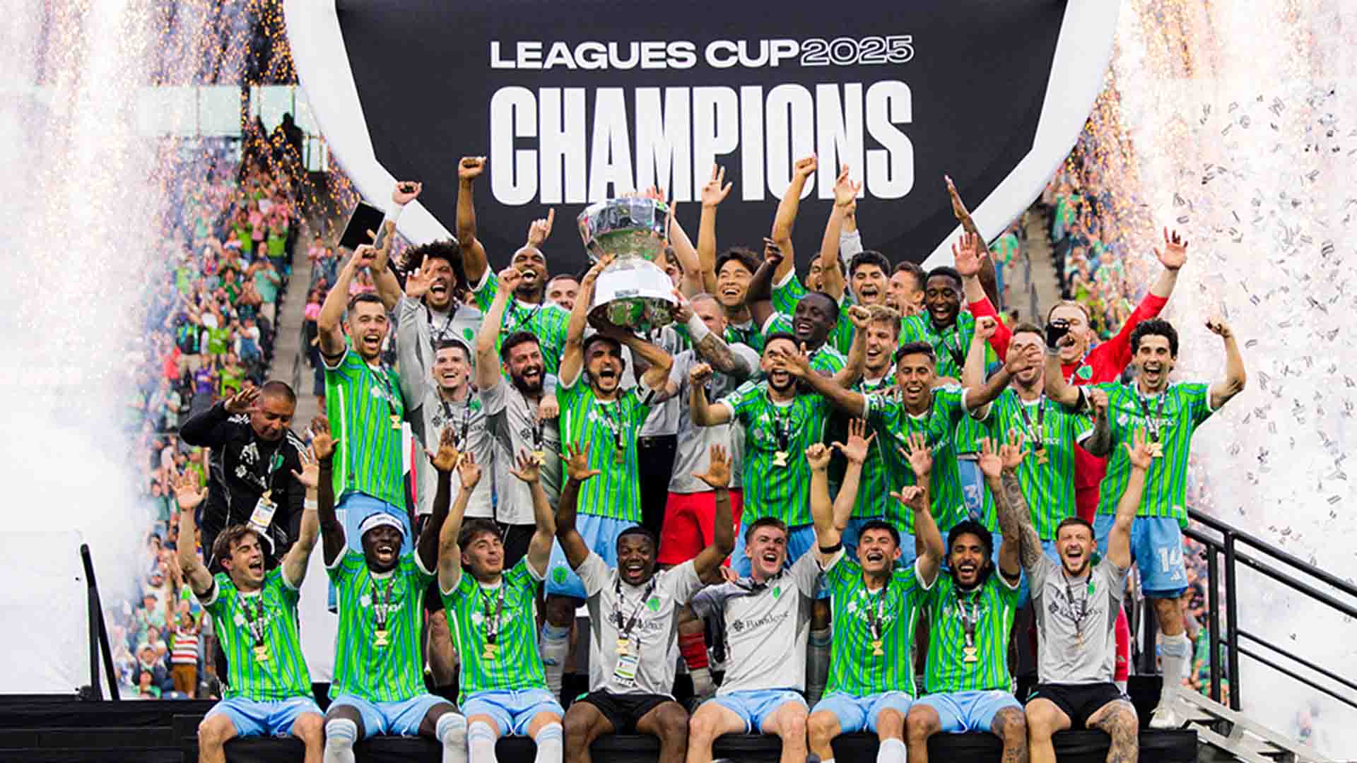 Sounders Menang Telak 3-0 atas Inter Miami di Final Leagues Cup