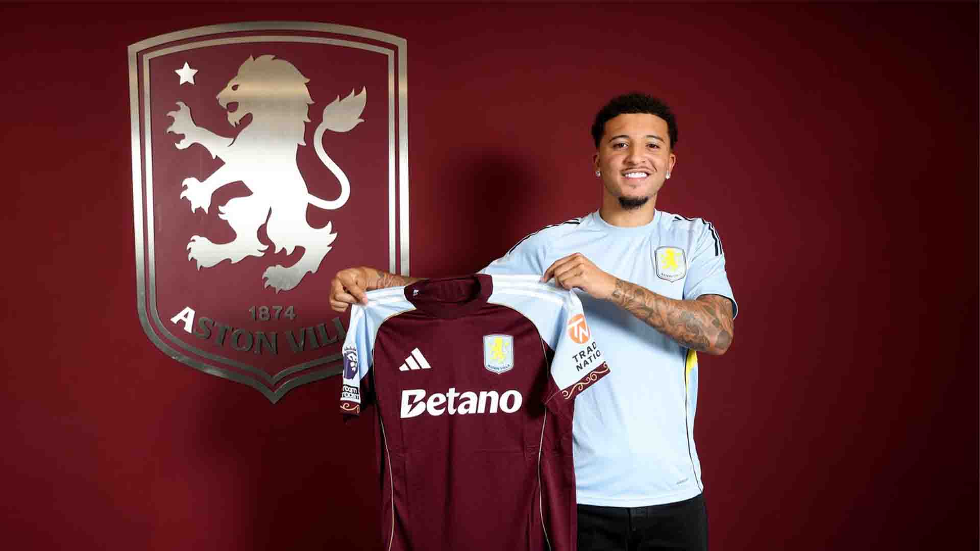 Manchester United Pinjamkan Sancho ke Aston Villa