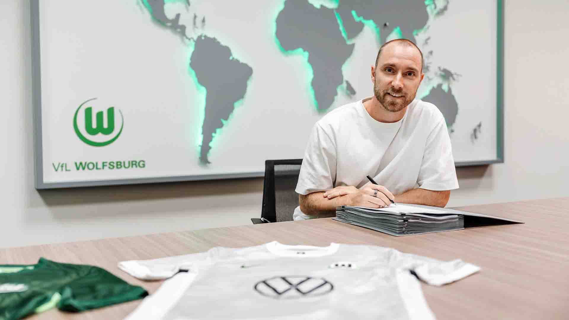 Christian Eriksen Resmi Gabung Wolfsburg usai Tinggalkan Manchester United