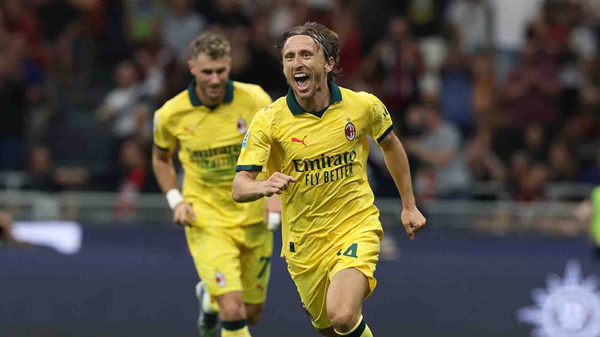 Gol Tunggal Modrić Bawa AC Milan Menang 1-0 atas Bologna