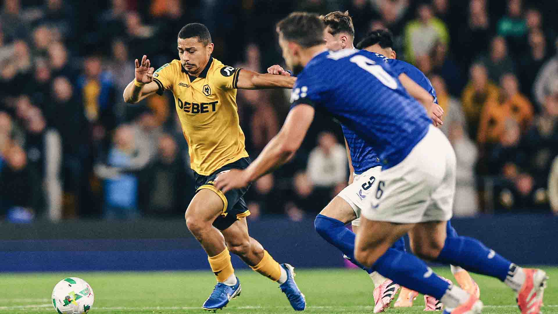 Wolves Menang 2-1 atas Everton di Carabao Cup