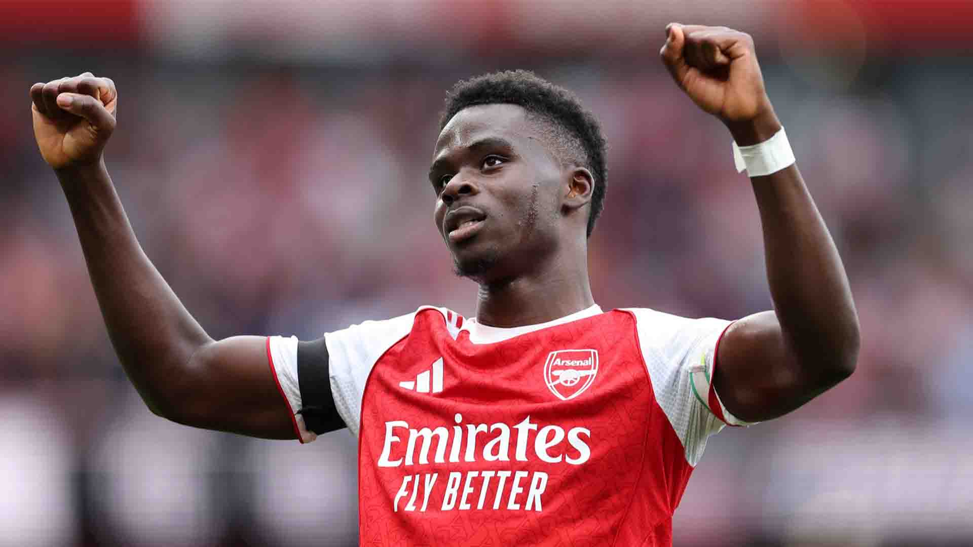 Arteta Desak Bukayo Saka Ikuti Jejak William Saliba Teken Kontrak Baru di Arsenal