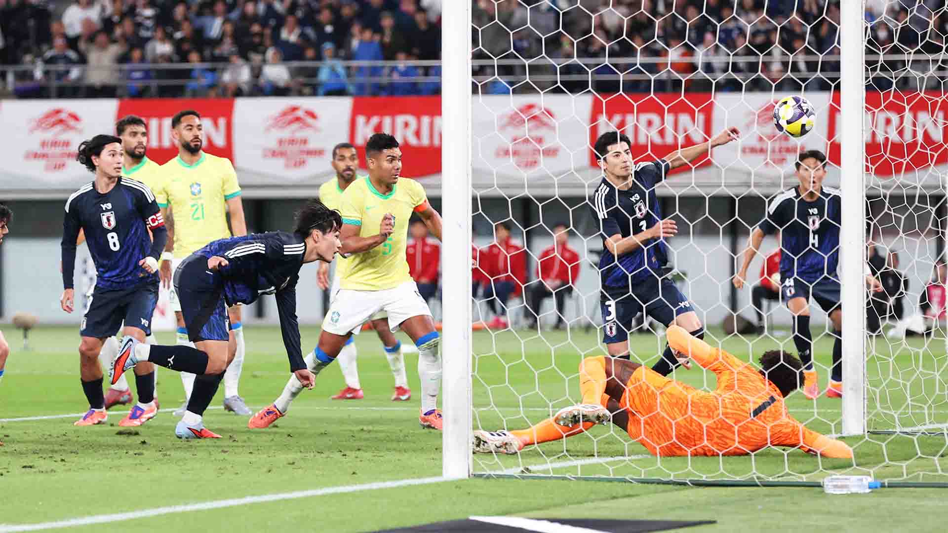 Comeback Sensasional, Jepang Kalahkan Brasil 3-2