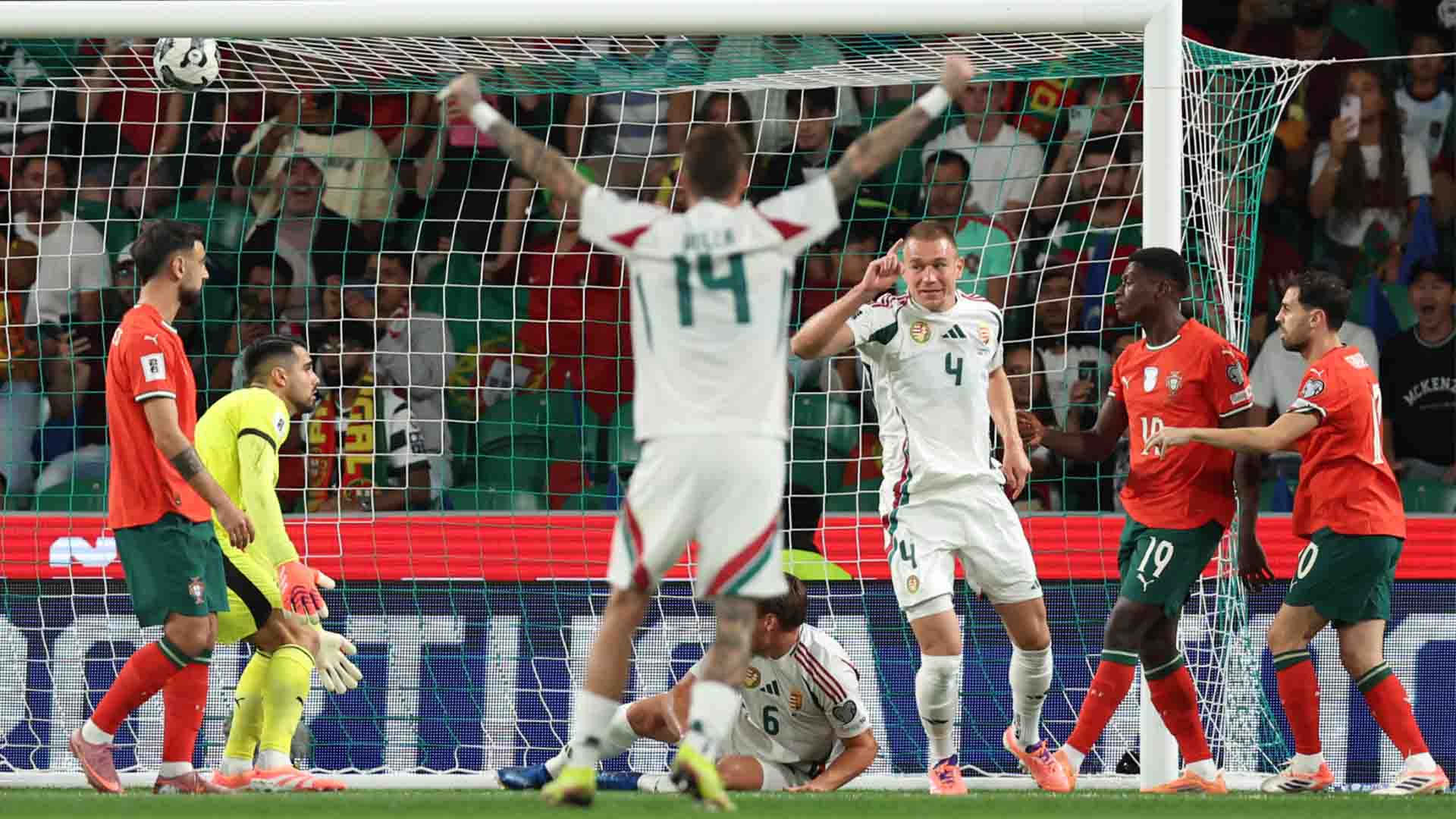 Portugal Tunda Lolos ke Piala Dunia usai Ditahan Imbang Hungaria 2-2