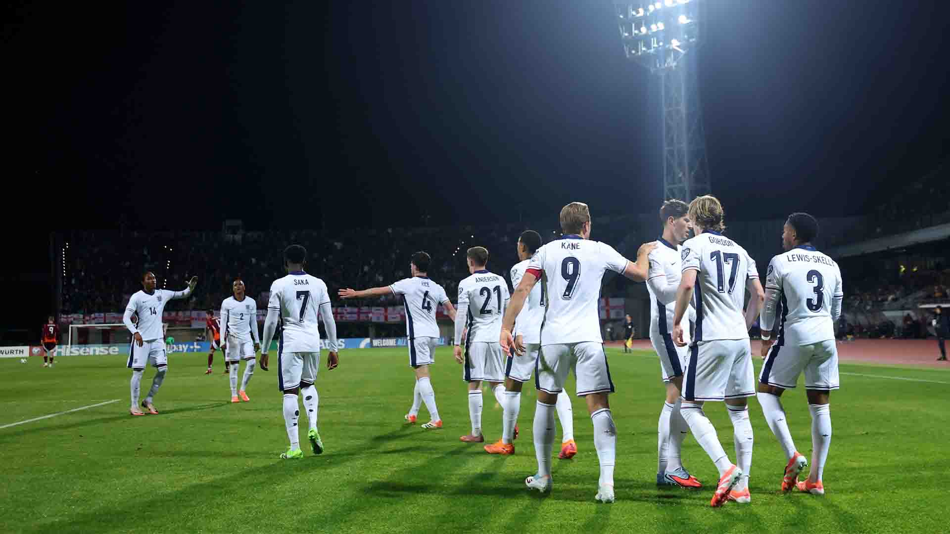 Inggris Amankan Tiket Piala Dunia 2026 usai Bantai Latvia 5-0