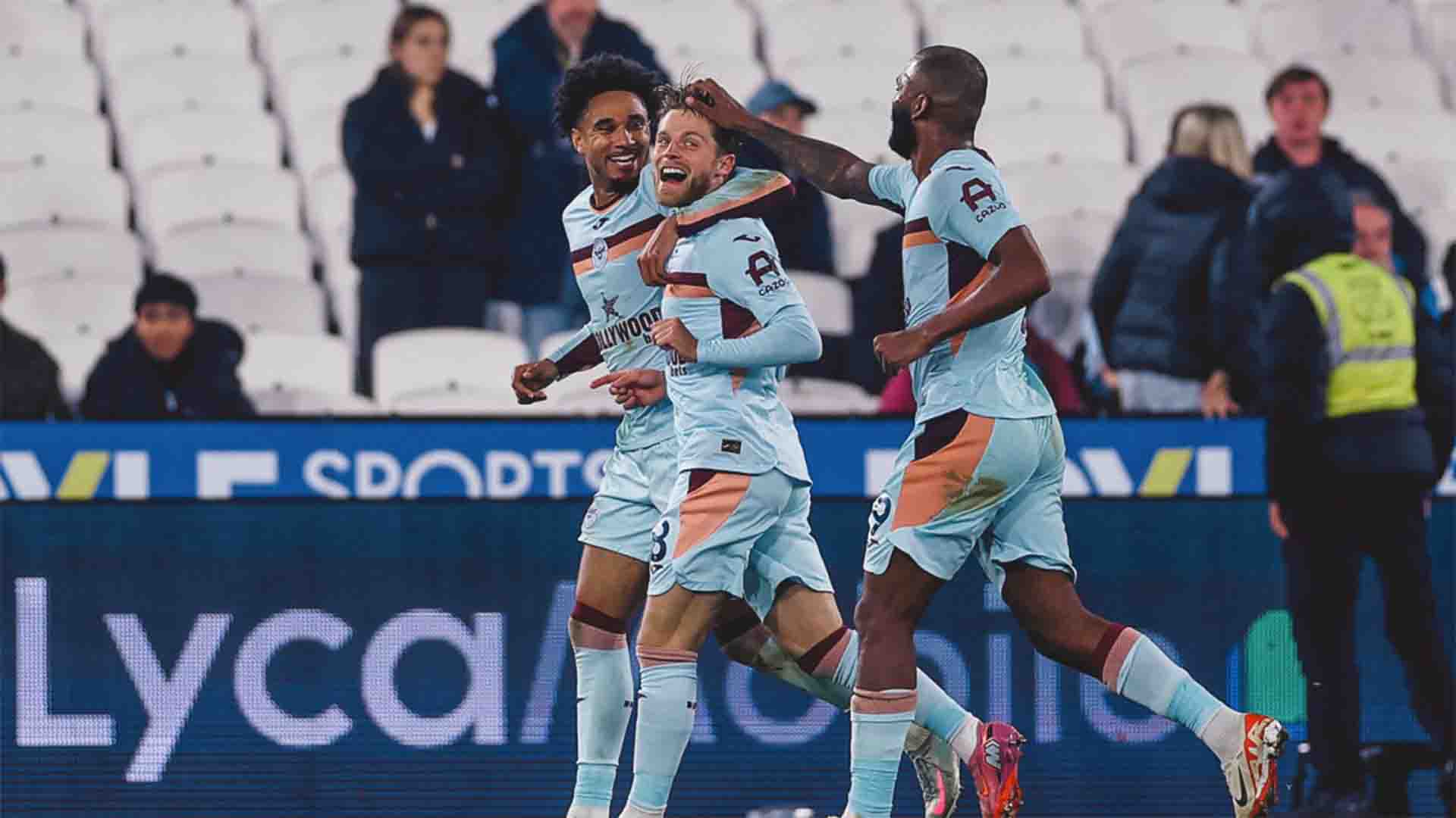 Brentford Menang 2-0, West Ham Makin Terpuruk