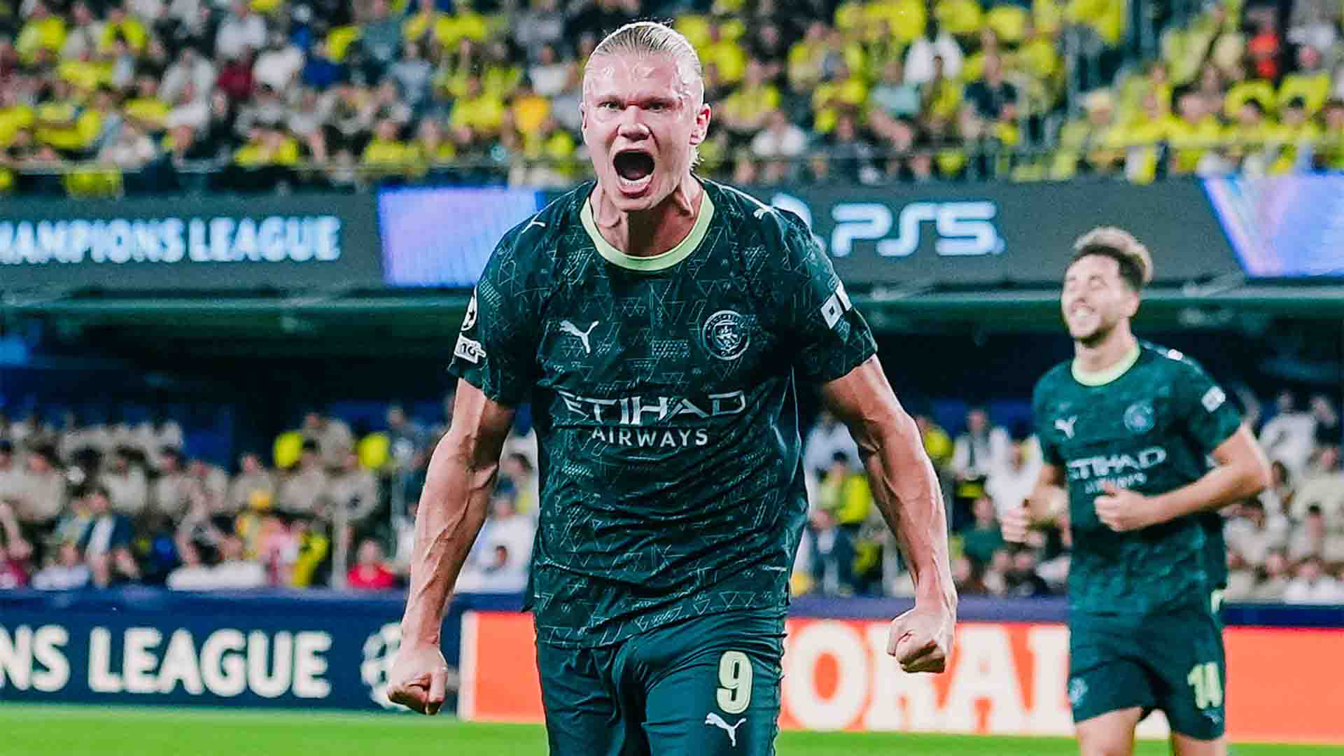 Manchester City Kunci Kemenangan 2-0 atas Villarreal