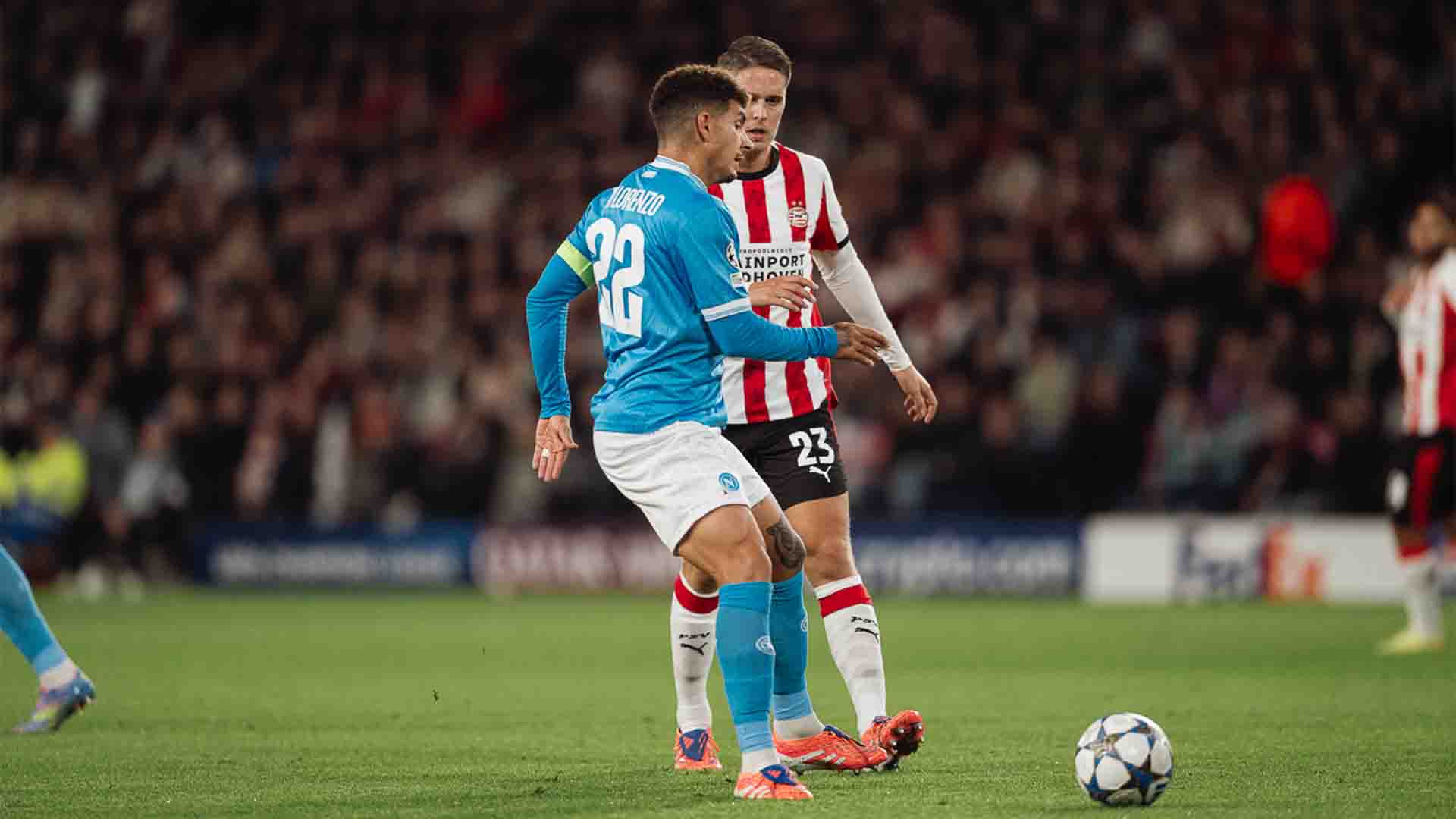 Di Lorenzo Soroti Keruntuhan Mental Napoli Usai Dipermalukan PSV 6-2