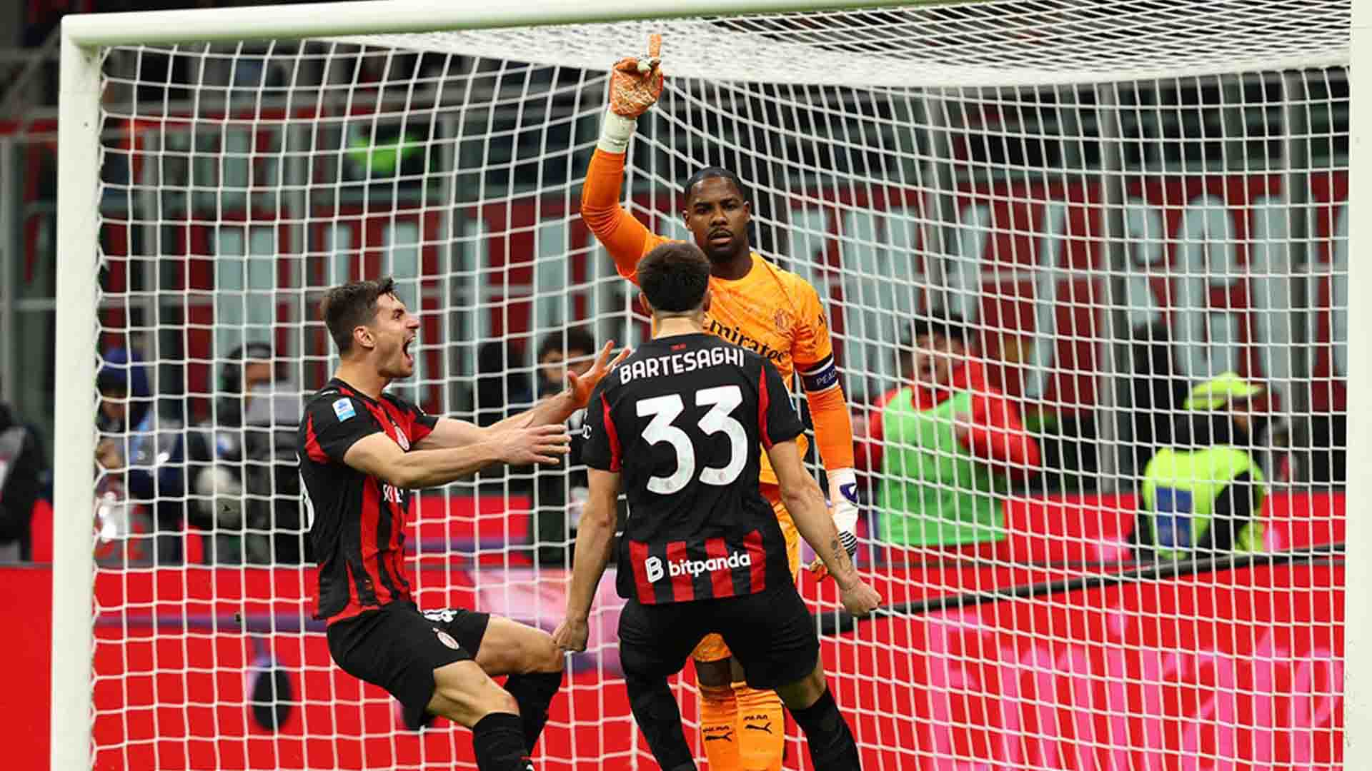 Milan Amankan Kemenangan Tipis 1-0 atas Roma Berkat Ketangguhan Maignan