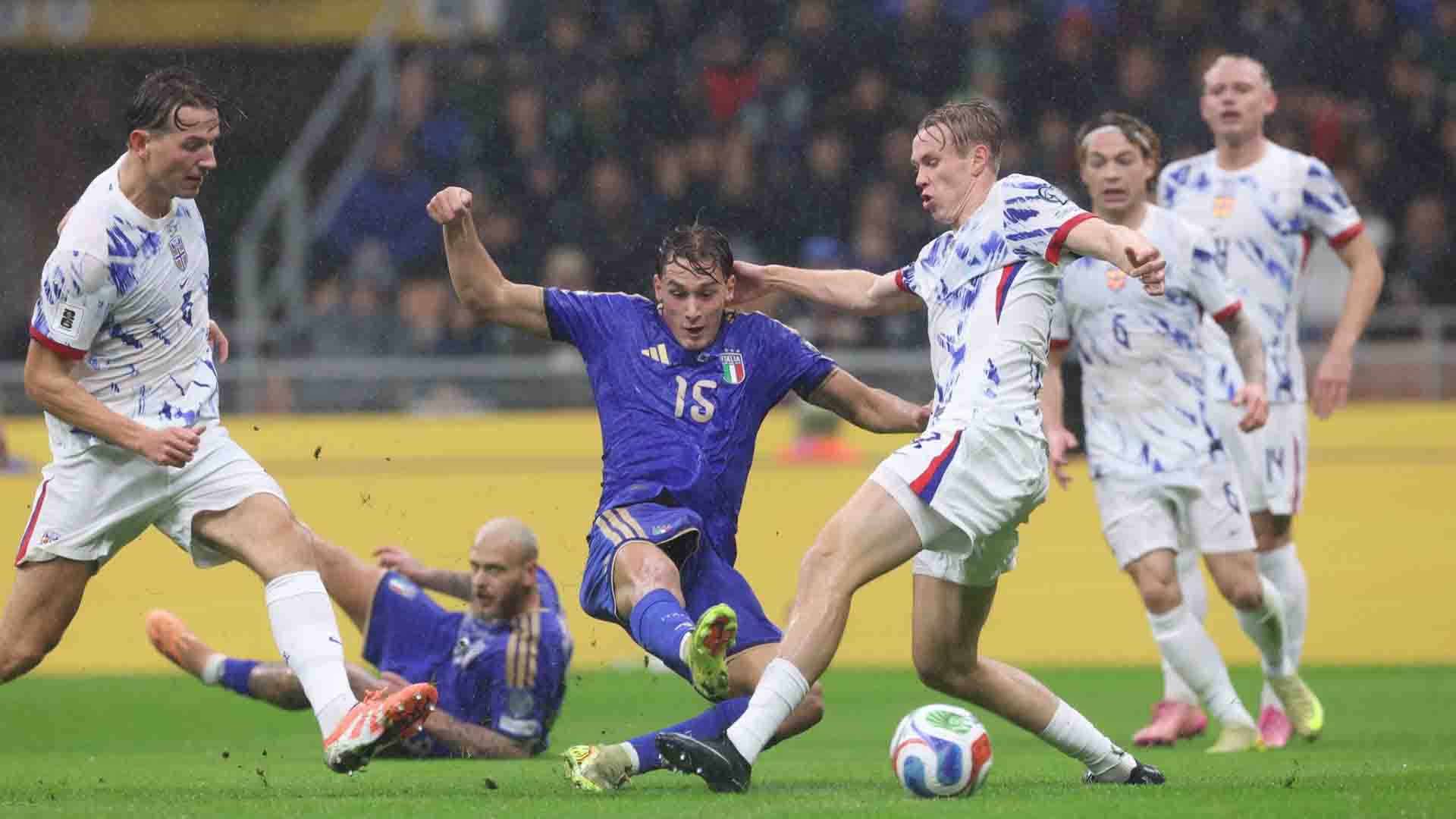 Bencana di San Siro, Italia Takluk 4-1 Lawan Norwegia