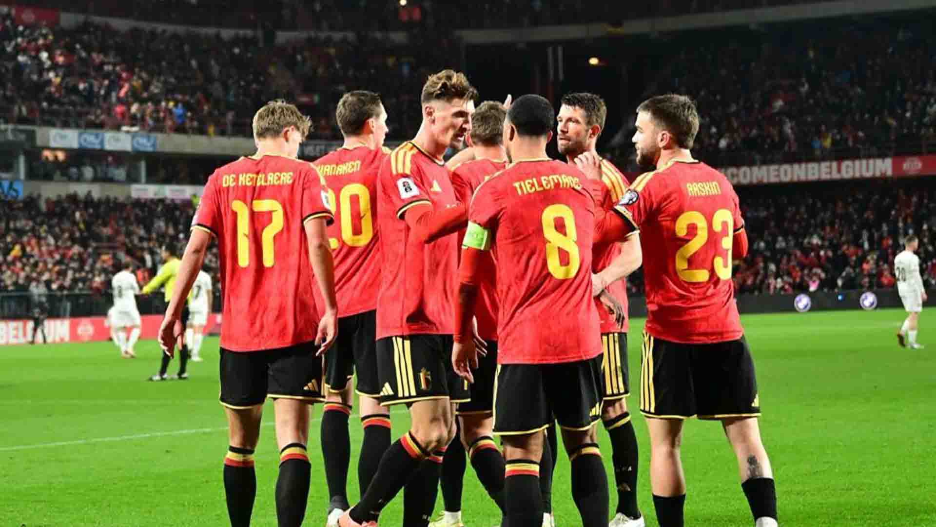 Pesta Tujuh Gol, Belgia Bantai Liechtenstein 7-0 dan Amankan Tiket Piala Dunia 2026
