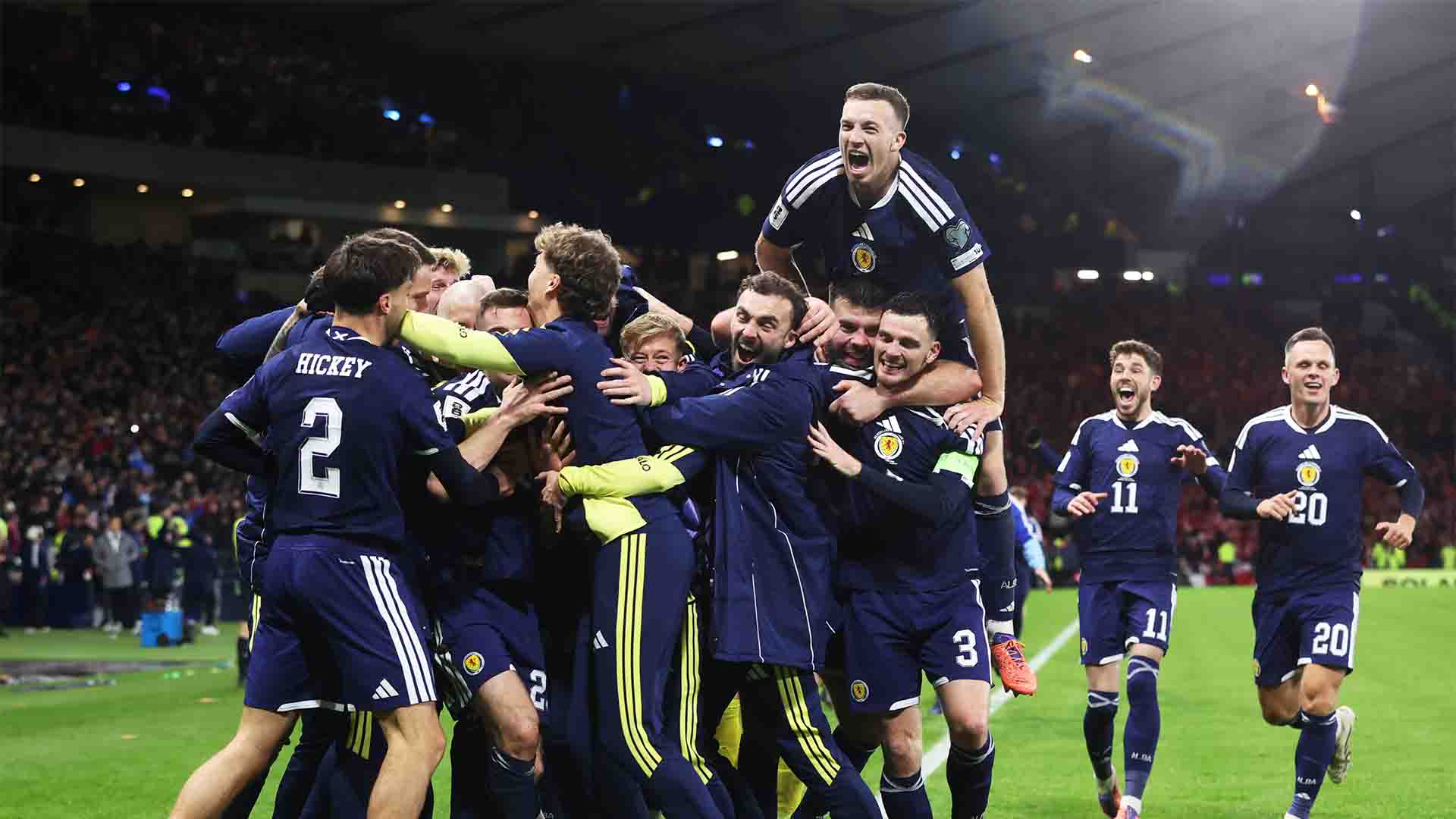 Menang Dramatis 4-2 atas Denmark, Skotlandia Lolos Piala Dunia Setelah 28 Tahun