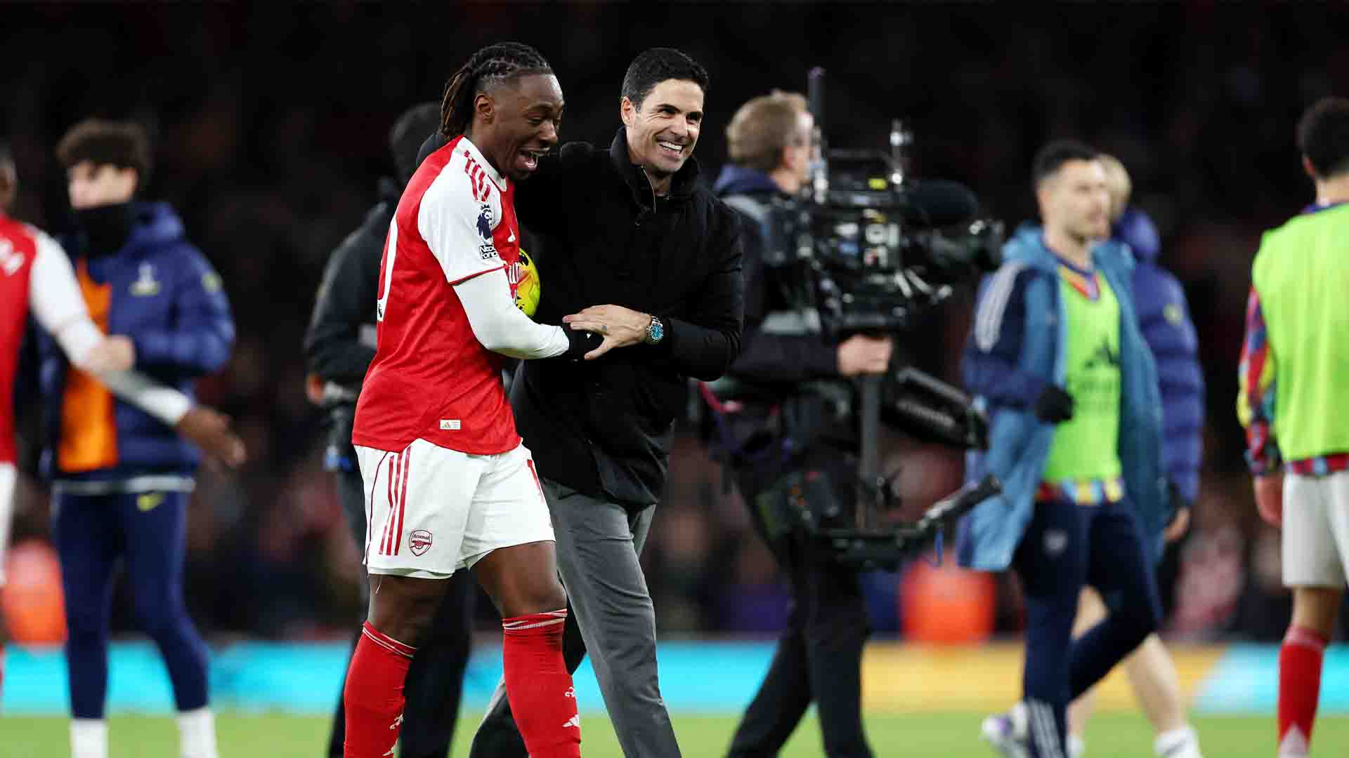 Bawa Aura Positif, Arteta Puji Eze usai Hattrick di Derby London Utara