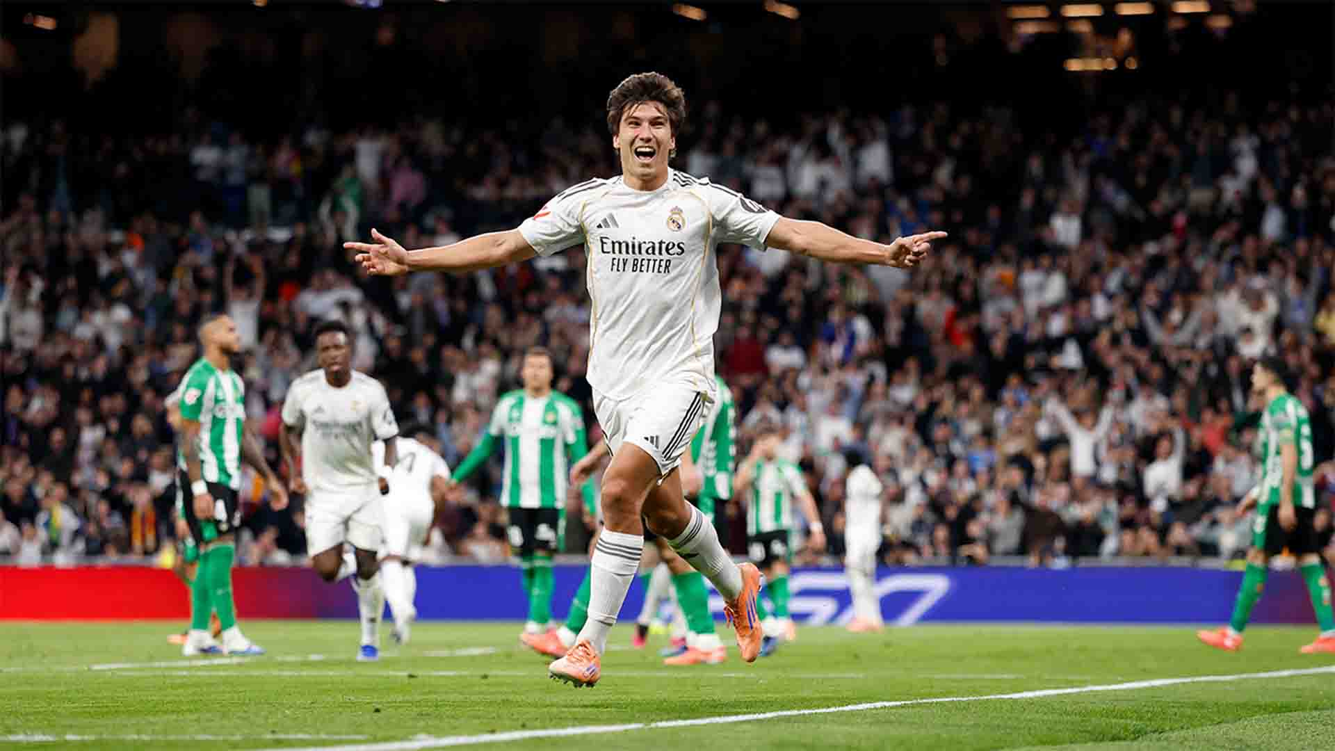 Hattrick Gonzalo Garcia Bawa Real Madrid Hancurkan Real Betis 5-1 di Bernabeu