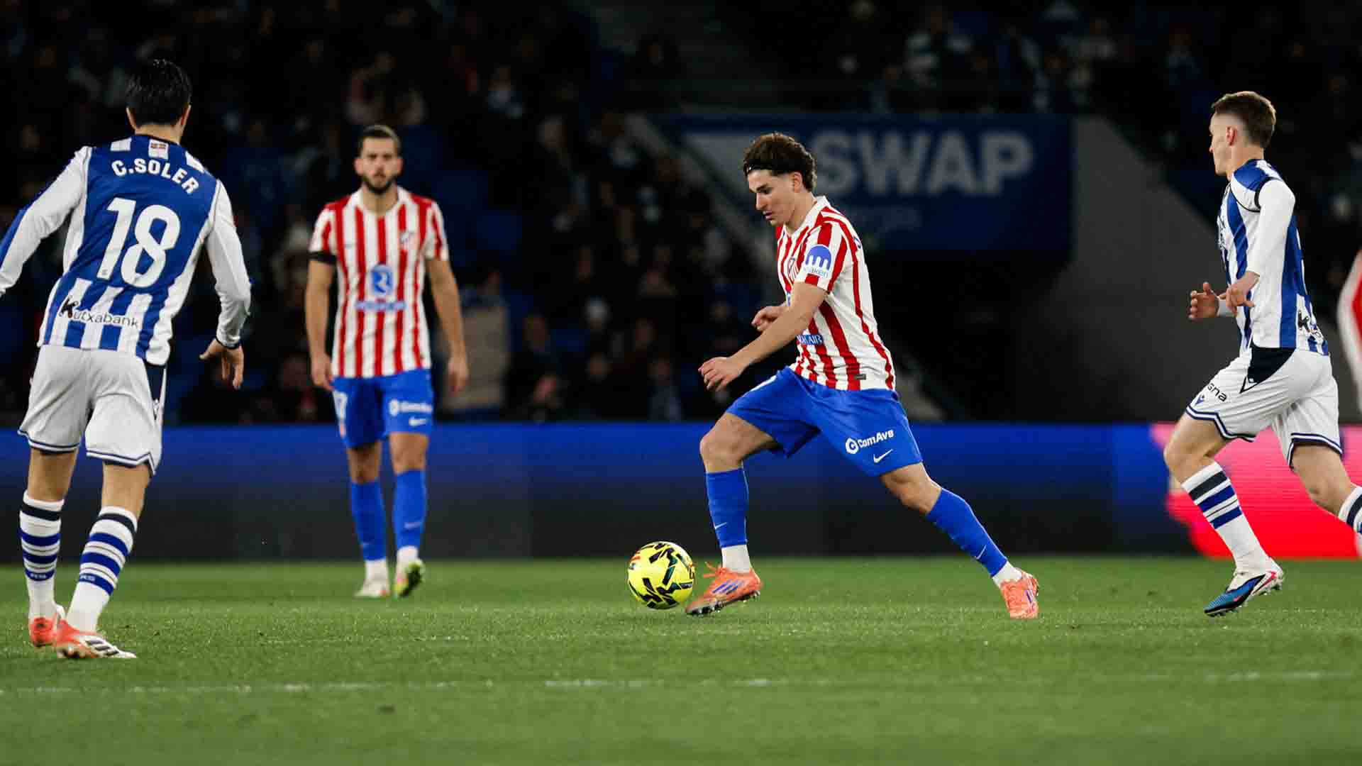 Atletico Madrid Ditahan Imbang 1-1 Lawan Real Sociedad
