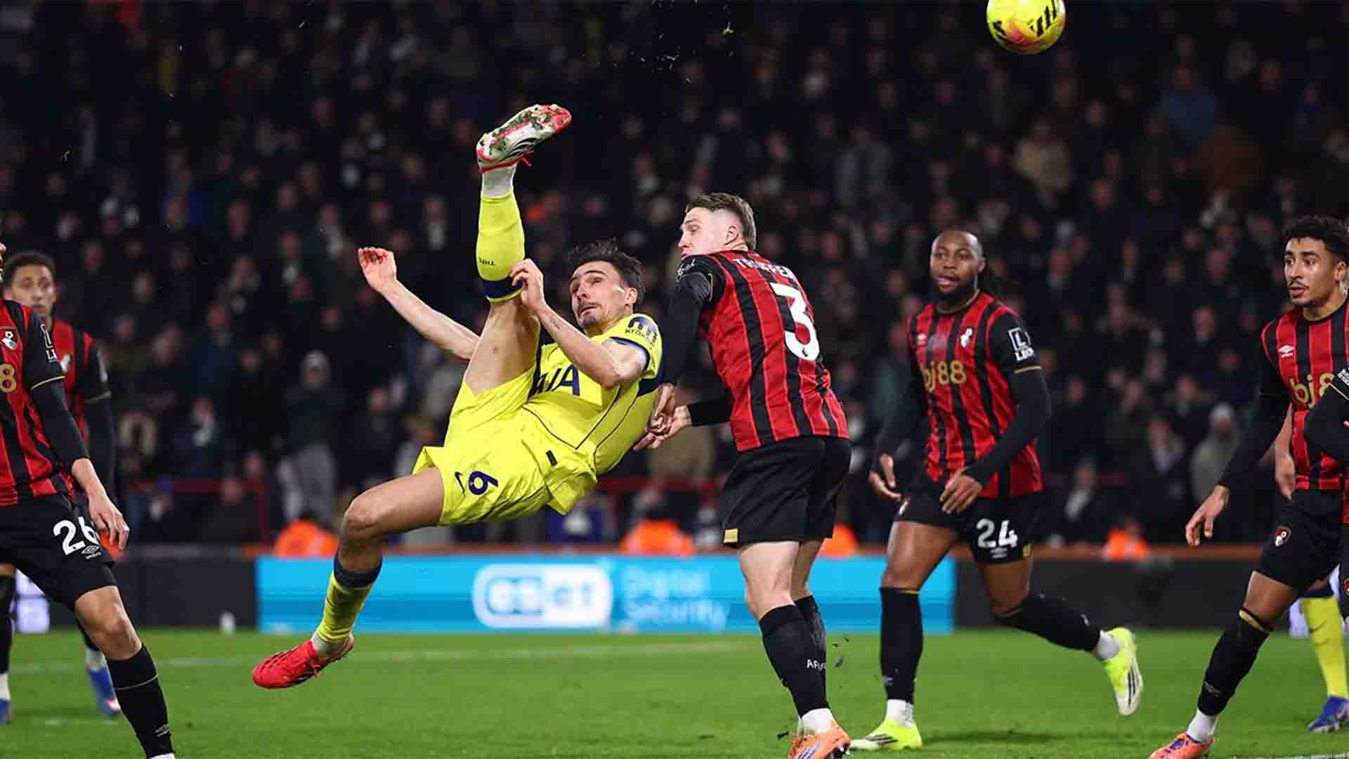 Semenyo Beri Kado Perpisahan Saat Bournemouth Menang Comeback 3-2 atas Spurs