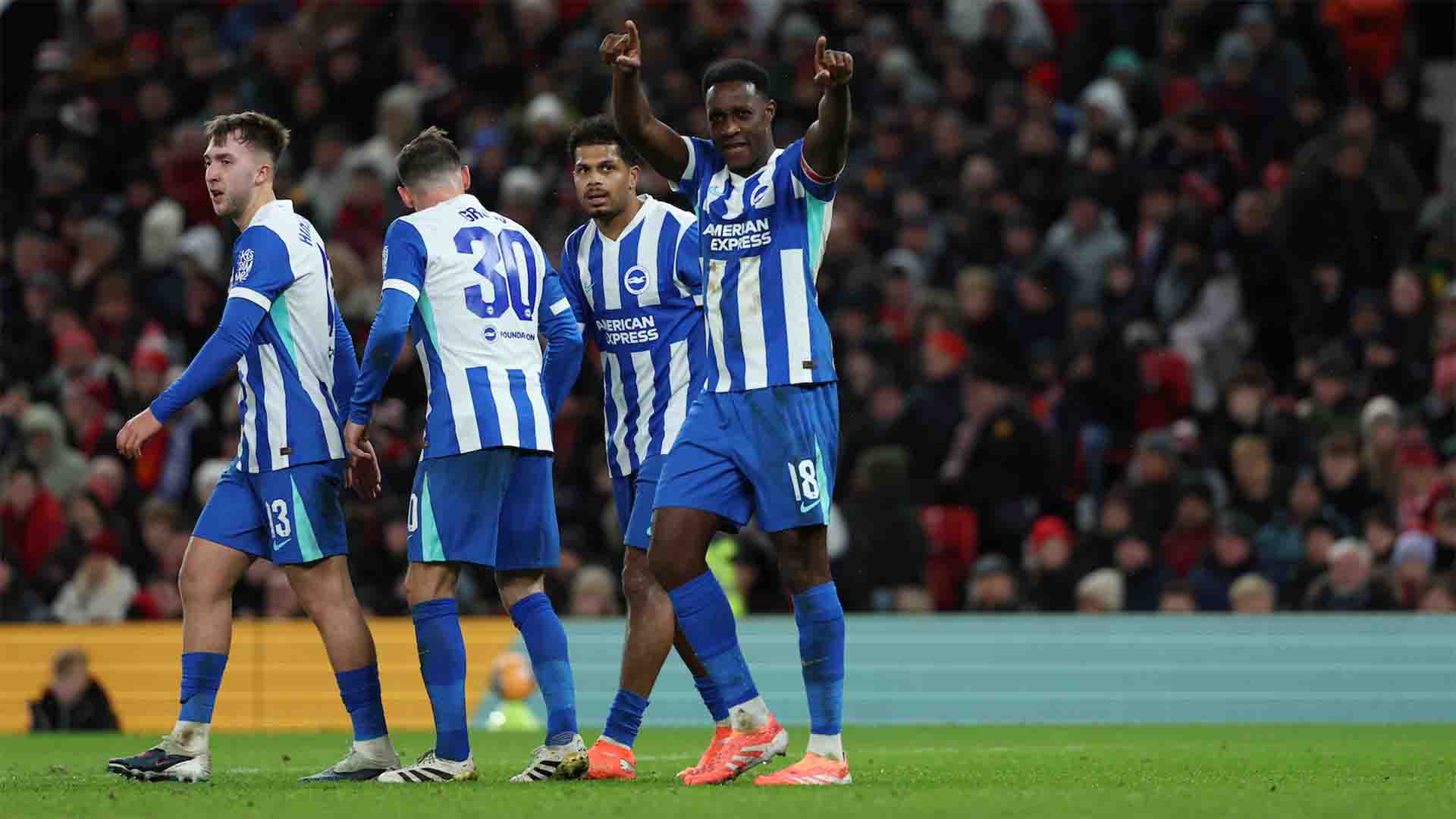 Man Utd 1-2 Brighton: Welbeck Singkirkan Setan Merah di FA Cup
