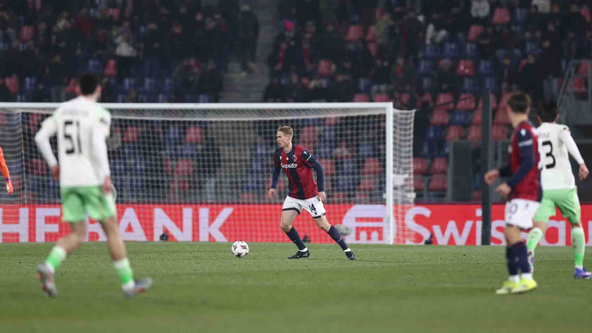 Europa League: Bologna Imbang 2-2 Lawan 10 Pemain Celtic