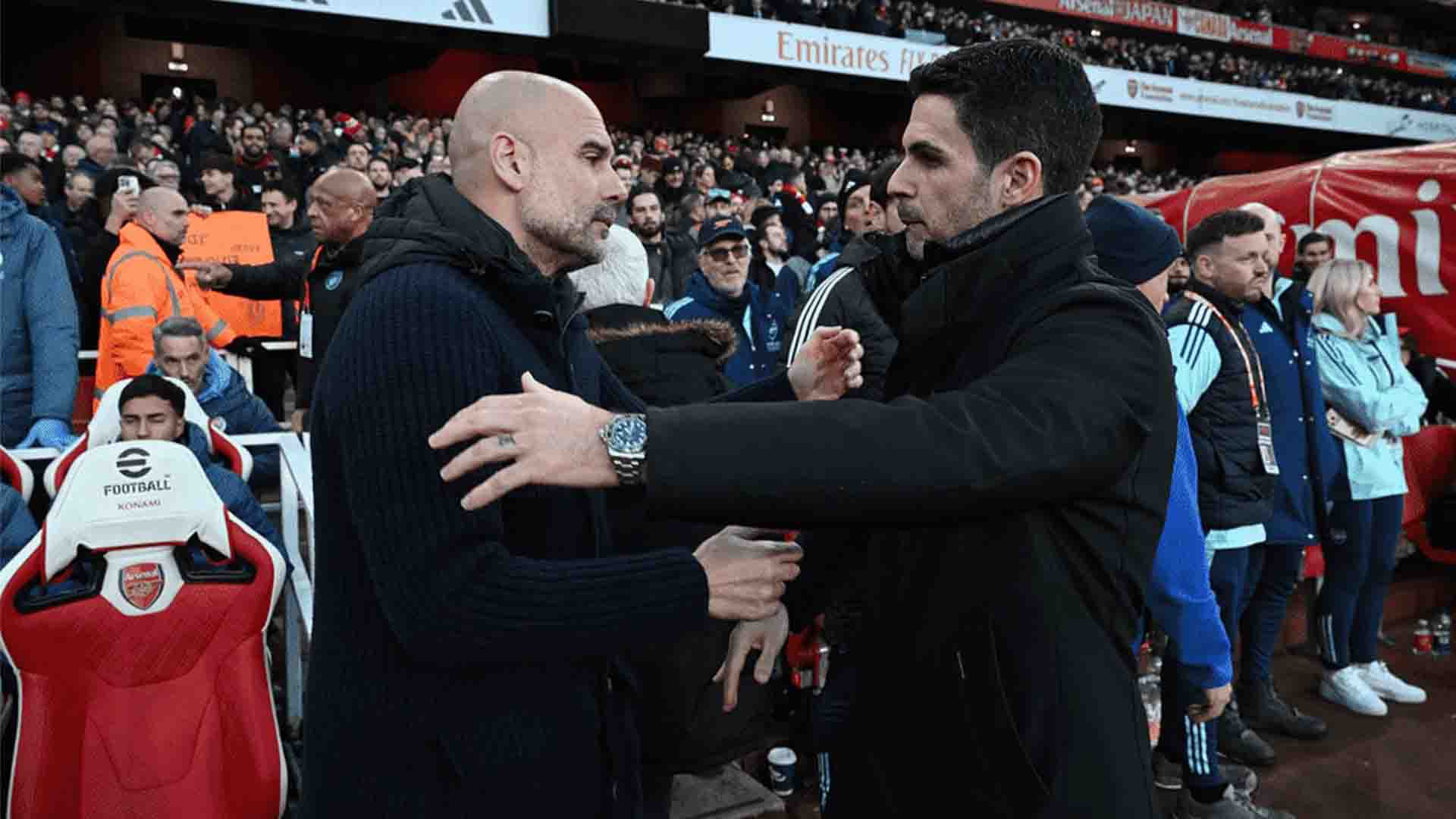 Arteta Sebut Guardiola Manajer Terbaik di Tengah Panasnya Persaingan Gelar