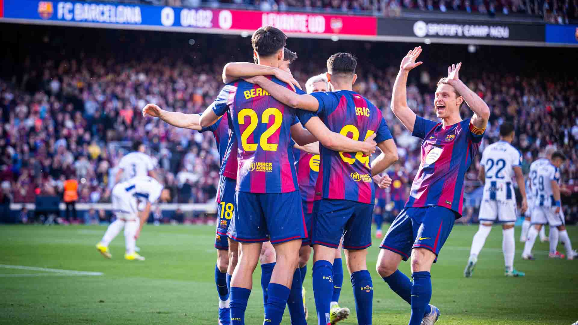 Barcelona Kembali ke Puncak Klasemen usai Bungkam Levante