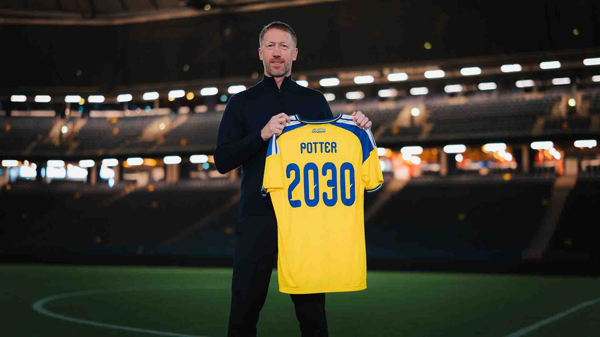 Graham Potter Resmi Perpanjang Kontrak Bersama Swedia hingga 2030