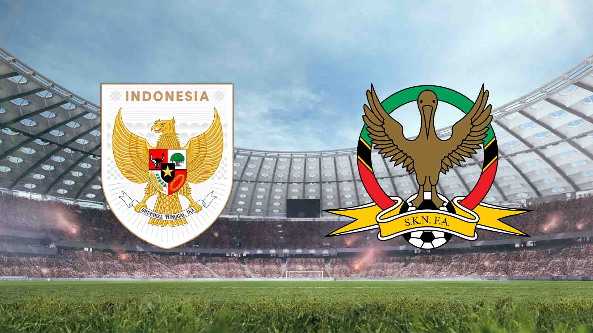 Tempat Menonton Indonesia vs Saint Kitts and Nevis Live Streaming 2026