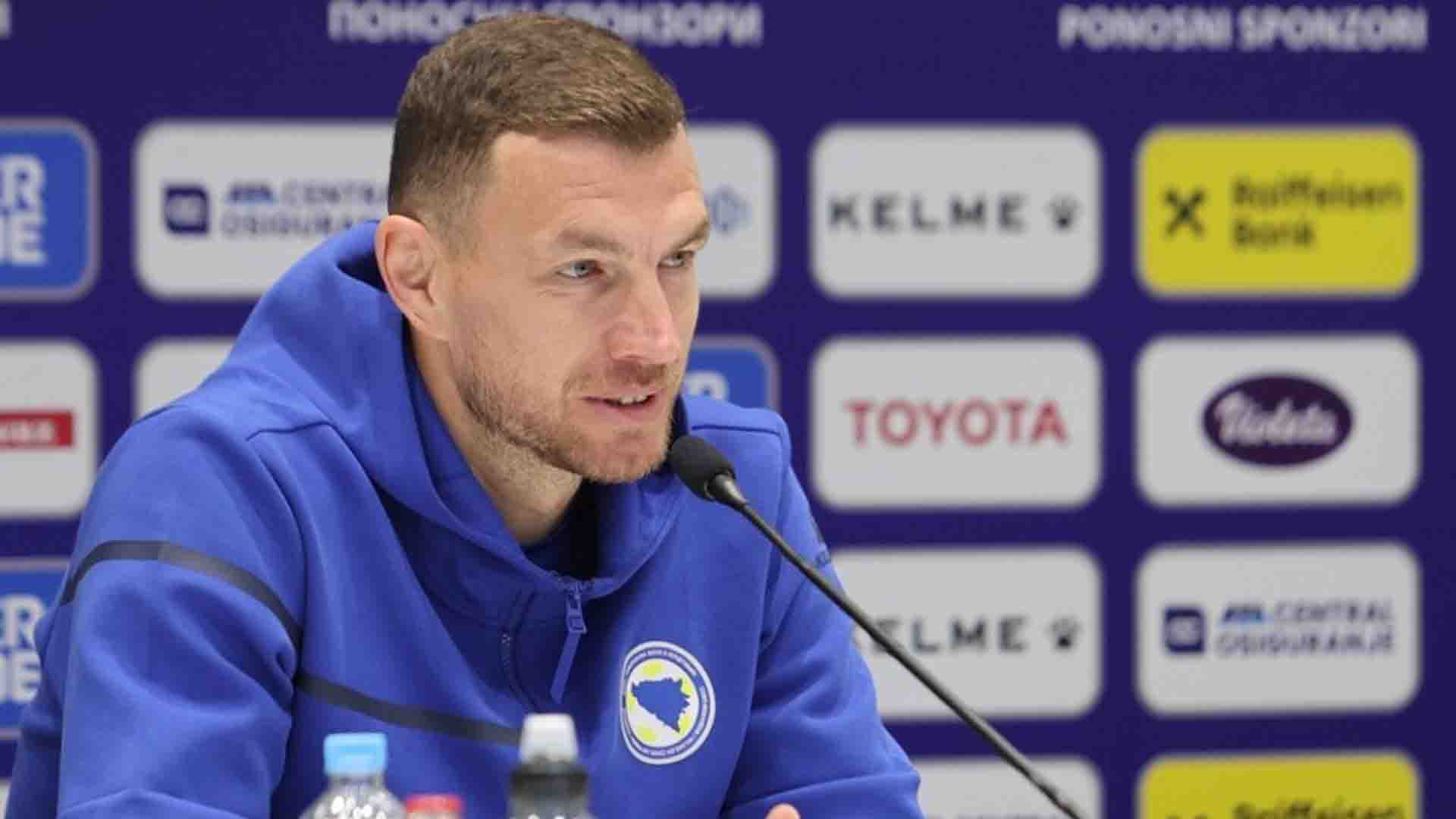 Italia Selebrasi Dini, Dzeko Sebut Azzurri Takut Jelang Hadapi Bosnia